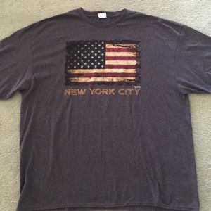 New York City American Flag shirt size 3XL